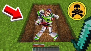 Encontramos la tumba de BUZZ LIGHTYEAR en Minecraft.