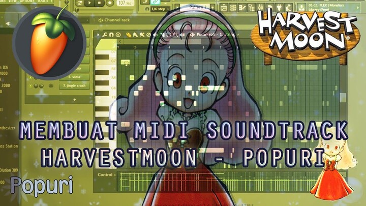 [Midi Music] Soundtrack Harvestmoon - Tema Popuri