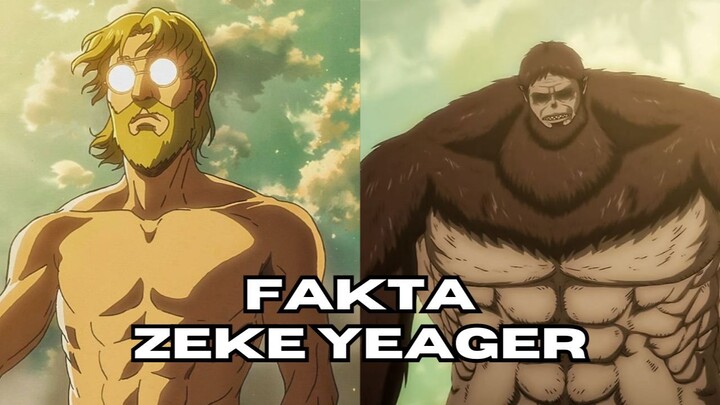 Fakta Zeke Yeager - Attack on Titan