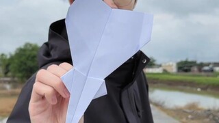 Tutorial on making the farthest flying paper airplane is here!