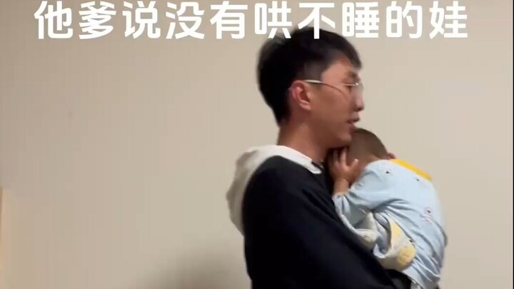 Tôi đã dùng tất cả kinh nghiệm làm việc và học tập nhiều năm của mình để dỗ dành con. Vì con không n