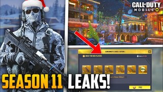 *NEW* Season 11 Leaks! FREE Bundle + New Map! Release Date + 3 Redeem Codes! CODM Leaks Season 11