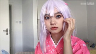 Các nữ sinh trung học bình thường thực sự cố gắng cosplay Izumi Sagiri｜Cos cô gái dễ thương với kiểu