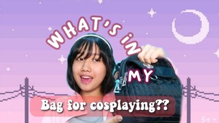 Apa aja sih yang aku bawa pas Cosplay??🤔🤔 || bilibili || achel :3 ||