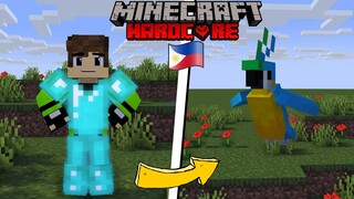 Minecraft, But I Am A Parrot (Tagalog)