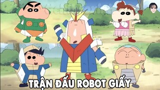 Trận Đấu Robot Giấy | Shin Cậu Bé Bút Chì | #CHIHEOXINH