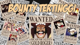 10 KARAKTER DENGAN HARGA BURONAN TERTINGGI DI ONE PIECE!