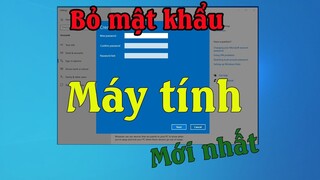 Cách gỡ bỏ mật khẩu máy tính windows 10 một cách đơn giản