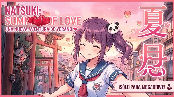 ¡REVELADO! Mi Nuevo Juego Físico para Mega Drive: "Natsuki: Summer of Love" 🎮🌸