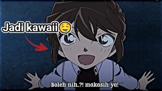 Haibara jadi kawaii...🤤☝🏻🔥💗