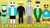 How to get ALL 6 NEW BACKROOMS MORPHS in Backrooms Morphs (ROBLOX)
