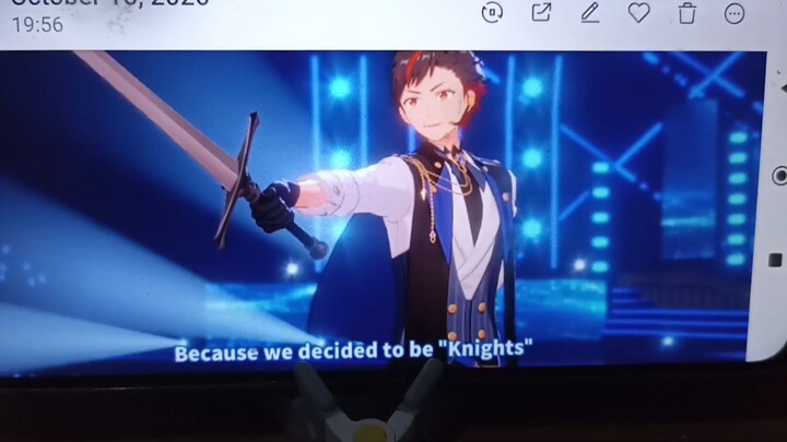 Ensemble Star: Tetora Wielding Katana Sword