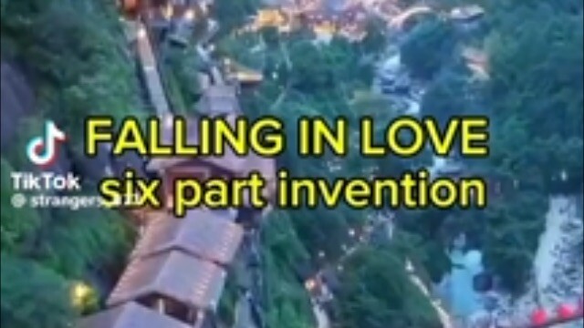 Falling in love by Six part invention Karaoke