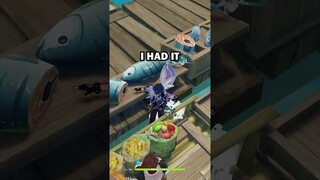 This Underwater Glitch Is CRAZY In Genshin Impact #shorts #genshinimpact