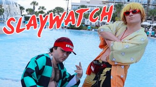 "SLAYWATCH" || Demon Slayer Cosplay ft. Tanjiro and Zenitsu