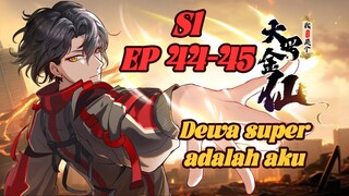 【INDO SUB】Super God Is Me Koleksi Musim 1 EP44-45 Dewa-dewa kuno turun ke kota #anime #animation