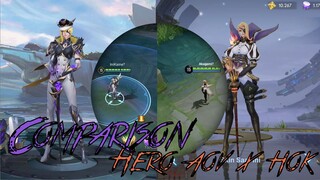 Comparison Hero AoV and HOK - Part 01