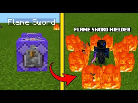 Flame Sword | Command Blocks