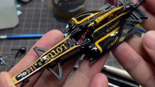 [Lotus E20] The chassis is closed and the main body of the car is completed!