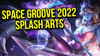 All New Space Groove Splash Arts - Nami | Ornn | Teemo | Taric | Lissandra | Twisted Fate | Gragas