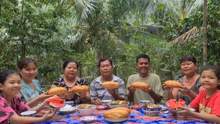 Gà Cồ Xào Lăn Chấm Bánh Mì Đặc Ruột Da Giòn Sực Sực Ngon Hết Chỗ Chê | TKQ & Family T1030