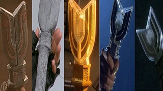 【Tiga】The most complete 5 types of magic sticks in history! See different types of transformation de