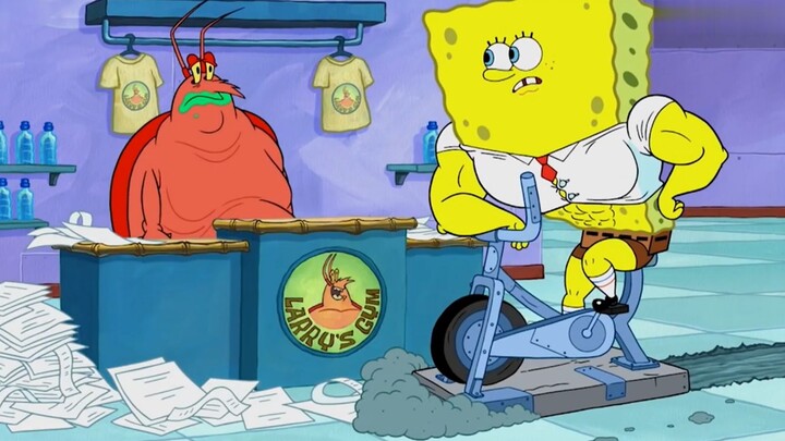 Spongebob ทำงานที่ Krusty Krab
