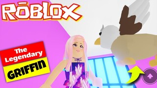 OMG! I HAVE A NEW LEGENDARY GRIFFIN PET | Roblox "Adopt Me" | Amazing Zia