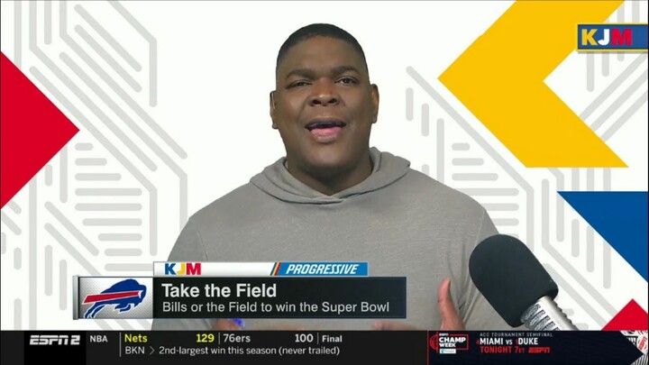 KJM | Keyshawn Johnson "take the field" Packers or the Field to win the NFC