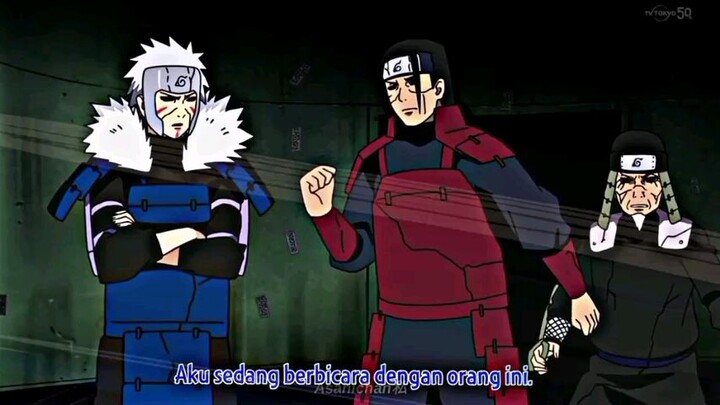 para hokage mencerita berita tentang itachi kepada sasuke