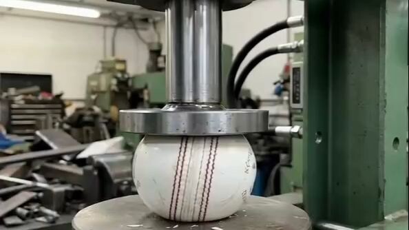hydralic press vs ball