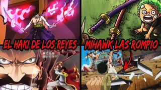 ¿ZORO Usó el Mismo HAKI de ROGER? HAKI DEL REY AVANZADO | ZORO NO es un SHIMOTSUKI? | ONE PIECE 1033