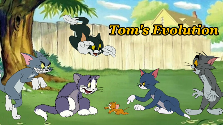 [อนิเมะ]วิวัฒนาการของภาพลักษณ์ทอม|<ทอมแอนด์เจอร์รี>