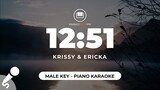 12:51 - Krissy & Ericka (Male Key - Piano Karaoke)