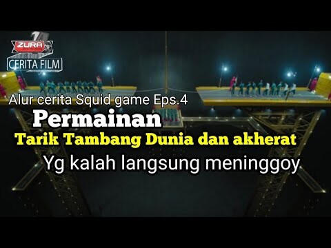 Yang kalah akan jatuh dari menara belasan meter ‼️ Alur cerita film squid game episode 4