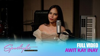 Hannah Precillas performs "Awit Kay Inay"