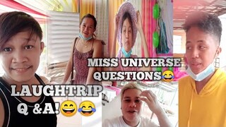 MISS UNIVERSE Q& A |BAWAL TUMAWA |LARS DECORATIONS BIRTHDAY PARTY!|MR DJ RADZ