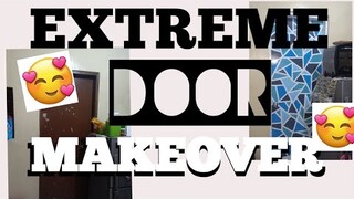 #DIY #doormakeover #Quaranthings EXTREME DOOR MAKEOVER! Pinterest door inspired | WinDelMundo