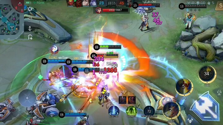 Gatotkaca tank build multi kill mobile legends