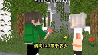 不同国家小学生数学水平