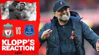 KLOPP'S REACTION: The boss on Merseyside derby victory | Liverpool 2-0 Everton