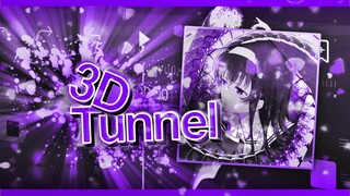 Tutorial 3D Tunnel Alight Motion