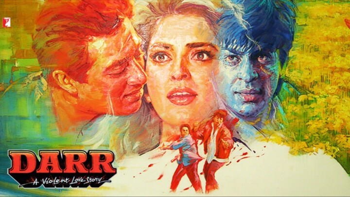 DARR Hindi movie Sharukh Khan Juhi Chawla Sunny Deol