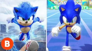 5 Times Movie Sonic Went Way Faster Than In The Video Game