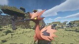 Minecraft Pokémon Survival 5: I actually met the Galar form lightning bird!