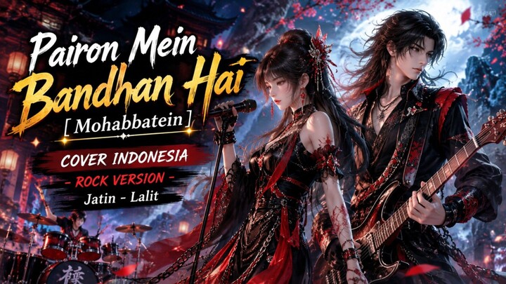 Pairon Mein Bandhan Hai [mohabbatein]  Cover Indonesia - Rock Version - Jatin - Lalit