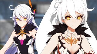 [ เก็นชินโอมแพกต์ & Honkai Impact3MMD] (Tianli & Kongli × Good Night) ความคล้ายคลึงกันเป็นเรื่องบังเอิญอย่างหมดจด←_←