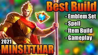 Minsitthar Best Build 2021 | Top 1 Global Minsitthar Build | Minsitthar - Mobile Legends