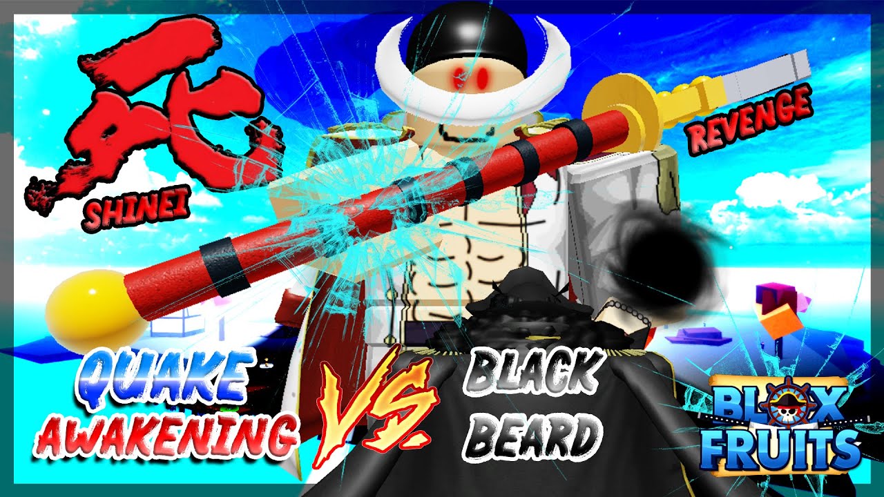 Awakened ICE vs WHITE BEARD in Blox Fruits Update 11 - BiliBili