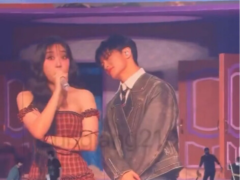 เหมาะมาก! 241231 เวอร์ชันลีมาร์คของเพลง Small Girl (ต้นฉบับ: อียองจี) เวทีร่วมแสดงในงาน MBC Gayo Dae